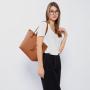 LOVEVOOK Designer 2023 PU Leather Purse Handbags for Mother Large Elegent Shoulder Bag Luxury WomenTote Bags