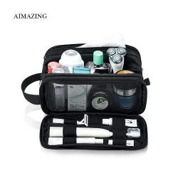 Dust Proof Makeup Organizer Cosmetic Large Cosmetic Nylon Bags Cosmetic Organizer Pouch Toiletry Bag For Men Travel