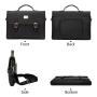 LOVEVOOK OEM Custom 13.3'' Leather Shoulder Messenger Bag Laptop Briefcase for School Work Anti Theft Men Women Laptop Hand Bags