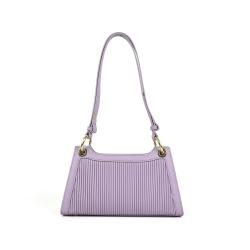 China Manufacturer Purple Hand Bag With Decoration Classic Elegant Modern Shoulder Bag Designer Handbags
