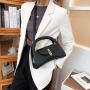 New niche design retro high-end minimalist single shoulder crossbody bag