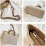 ZWY213 New Wholesale Ladies Chain Bucket Bag Canvas Daily Business Work Travel Tote Bag Simple Fashion Shopping Shoulder Bag