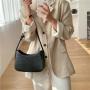 2023 Wholesale Hot Style Crocodile Women's Shoulder Bags Fashion Designer Hand Bag Retro Striped Hard PU Leather Handbags