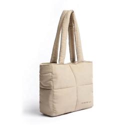 CHANGRONG Custom nylon puffer tote bags with custom printed Logo