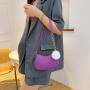 Minimalist chain underarm bag woman 2024 summer product new single shoulder bag small square bag