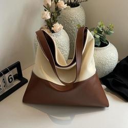 XL263 Hot Sell 2024 Imported PU Material Shopping Handbag Tote Bag Women's One Shoulder Crossbody Bag Ladies Tote Bag