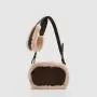 2024 Trending Fashion Vintage Ladies Purses And Handbags Custom logo Fur Crossbody Bags For Women