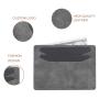 Custom Slim Minimalist Front Pocket Wallet RFID Blocking Credit Card Holder Card Cases with ID Window for Men Women