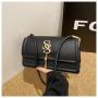 Personalized simple high texture Korean style armpit bag women's bag 2024 summer new stitching shoulder bag woman handbag