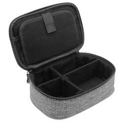 Gadget Organizer Bag Electronic Accessories Carry Case Portable Waterproof Double Layers All-in-One Storage Bag