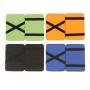 ZHF000 Hot sale PU men's flip magic wallet cross pattern men's wallet fashion wallet short card bag wholesale