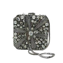 2024 Custom Crystal Evening Sling Bag For Women Luxury Rhinestone Clutch Purse