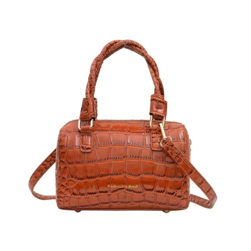 2024 new snakeskin pattern crocodile leather women's shoulder bag fashion simple crossbody bag