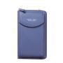 Factory Direct Ladies Large Capacity Zipper Shoulder Messenger Bag New Fashionable Single Portable Mobile Phone Wallet Clutch