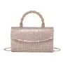 New fashionable women's handbag with diamond studded dress evening bag