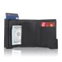 Custom Pop Up Wallet Pu Leather Cover Pop Up Credit Card Holder Rfid Metal Card Case
