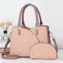 2024 New wholesale luxury leather fashion quilted leather bags set women's large capacity handbags For ladies