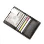 KHF025  2023 Purse Wallet Cow Leather New Fashion For Men Japan Vintage Black Wallet zipper Hasp Wallets