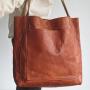 2024 Custom High Capacity Vegan Leather Women Luxury Tote Bag For Casual Shopping Weekend