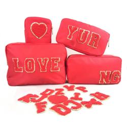 Classic Waterproof Portable S M L XL Woman Men Zipper Organizer Pouch Nylon Travel Bag Travel Makeup Bag Cosmetic Bag Runwin