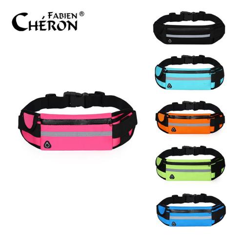 Customizable Outdoor Sports Waterproof Nylon Running Belt Men Women Running Jogging Slim Bum Bag Waist Bag Fanny Pack