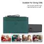 Fashionable Card Holder Wallet Classic Luxury ID Window RFID Blocking Bifold Credit Card Holder with Zipper Coin Pocket