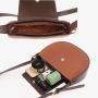 SUSEN CHRISBELLA 2022 Custom PU leather ladies sling shoulder women crossbody bag leather women's messenger bags saddle bag