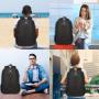 Multi Compartment Functional Large Capacity Laptop Backpack With Laptop Inner layer Anti-theft School Bag With USB Charging Port