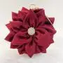 Fashion ladies shoulder bags round wedding party bags women purses red flower handbags  velvet evening bags wholesale