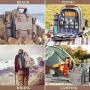 Customized Food Carrier Insulated Leakproof Cooler Picnic Backpack For 4 Person With Blanket Picnic Basket Set for Travel
