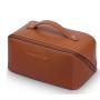 Customized PU leather toiletry bag female large-capacity portable travel daily use makeup organizer cosmetic bags