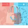 ZF007 Customized Tote Insulated Picnic Bag Waterproof Stain and Oil Resistant Lunch Bag Polyester Storage Bag
