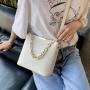HR485 Women's Popular Tote Bag New Fashion Letters Chain Portable Bucket Bag PU Leather Versatile One Shoulder Crossbody Bag