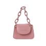 Korean Mini Jelly Bag Women's New Acrylic Chain Crossbody Bag Versatile Popular Handbag Women's Shoulder Bag Wholesale