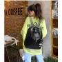 Womens Backpack Shoulder bag women new fashion pu leather large capacity ladies backpack Korean outdoor travel small backpacks