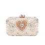 2022 Ladies Designer Bags High Quality Dazzling Shiny Pearl Diamond Clasp Women Crystal Purse Evening Handbags Wedding Clutch