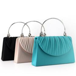 ZR591 Women's Dinner Bag Luxury Diamond Wedding Square Chain Shoulder Fashion Rhinestone Handbag Shiny Evening Clutch Bags Party
