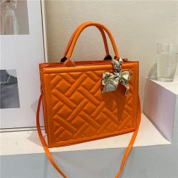 2022 Newest Silk Large Capacity Fashion Handbags For Ladies Pu Leather Women Women Bags Quality Shoulder Crossbody Bag Ladies