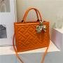 2022 Newest Silk Large Capacity Fashion Handbags For Ladies Pu Leather Women Women Bags Quality Shoulder Crossbody Bag Ladies