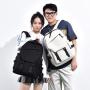 Casual Large Capacity Men & Women polyester fabric backpack shoulder back bag teenager backpack 14 in laptop bag for wholesale
