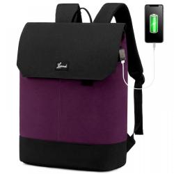 LOVEVOOK wholesale ladies travel bag school bags girls 15.6inch women's elegant mochilas custom women laptop backpacks with USB