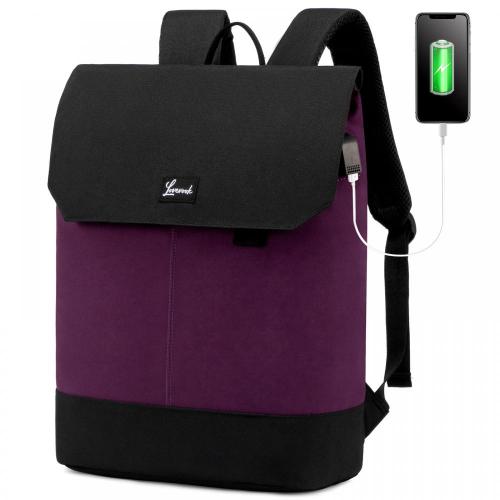 LOVEVOOK wholesale ladies travel bag school bags girls 15.6inch women's elegant mochilas custom women laptop backpacks with USB