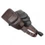 New genuine leather multilayer crossbody sling bag man casual chest bag wholesale men's bag
