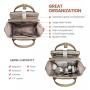 LOVEVOOK New fashion quilted design 15.6in large waterproof laptop backpack bag for travel work school Business laptop backpack