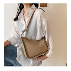 New Fashion Women High Quality Small Handbags China Wholesale PU Ladies Shoulder Bag Zipper Satchels Handbag for Ladies