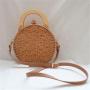 Trending hot products 2019 fashion new design custom rattan ladies hand bags