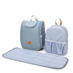 Hot Sale Mummy Travel Baby Bags Waterproof Travel Diaper Bag Backpack with Changing Pad