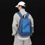 ZWY235 Wholesale Men Cool Nylon Laptop Backpack Daily Travel Outdoor Sport Student Backpack Waterproof Solid Color Shoulder Bag
