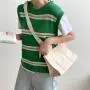 Women handbag fashion leisure ladies hand bags Creative design clashing colors shoulder crossbody bag women canvas tote bags