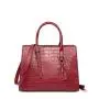 bolsas para mujer Retro Fashion Women Genuine Leather Alligator Handbags taschen China Wholesale Lady Bags bolsos-para-mujeres-
